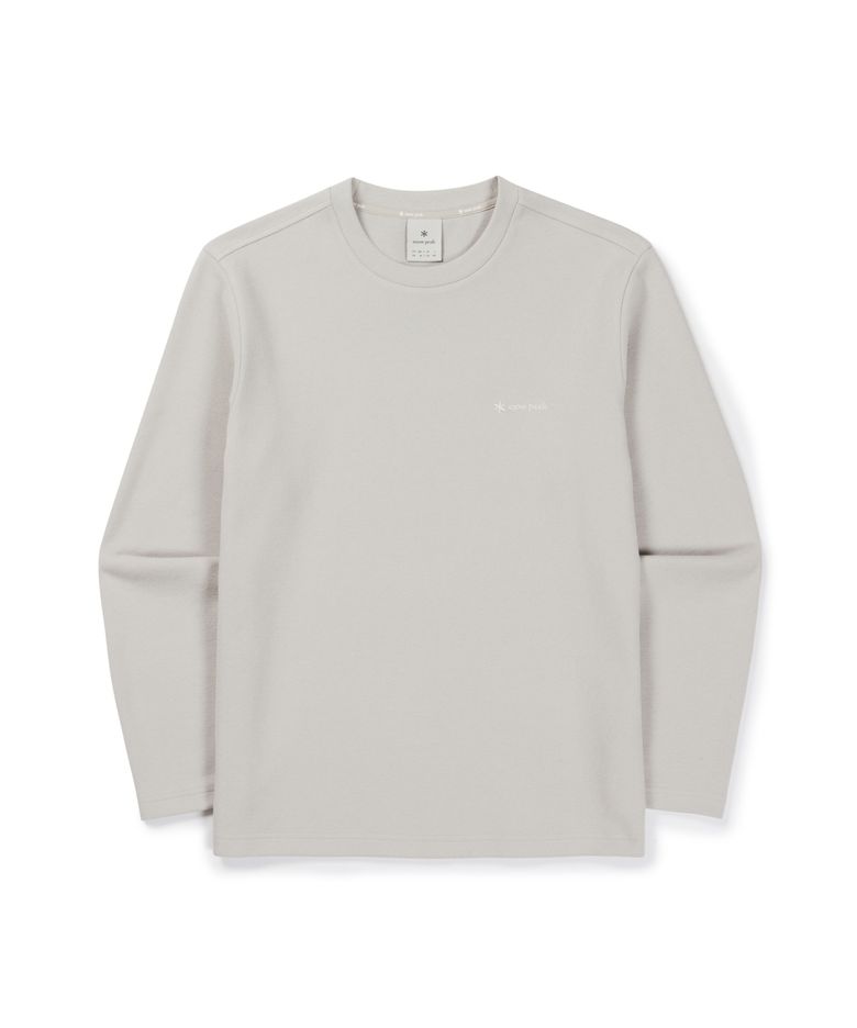 리젠 니트 긴팔 티셔츠 (S26WMFTL76) Light Beige