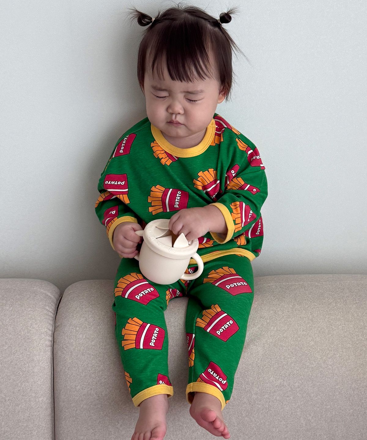 루키즈(ROOKIDS) 26FW 루즈핏 올스판 실내복 6종
