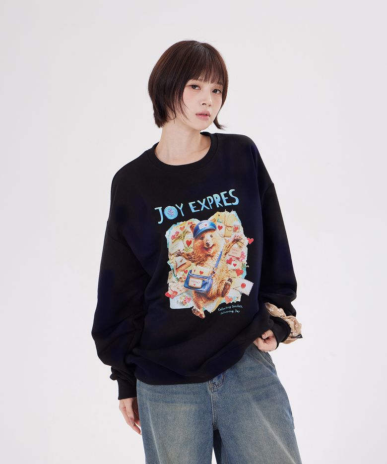 JOY EXPRESS SWEATSHIRT(NAVY)