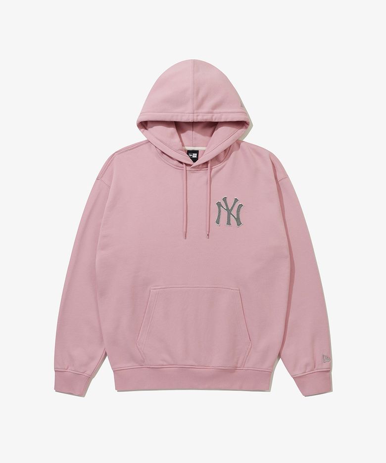MLB 뉴욕 양키스 빈티지 후드 핑크 15357894