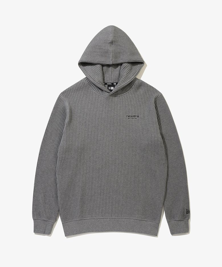 니티드 와플 후드 그레이 15358015
