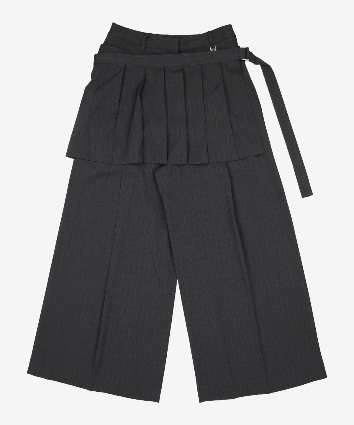 트리밍버드(TREEMINGBIRD) Flowing Pleated Layered Pants 1