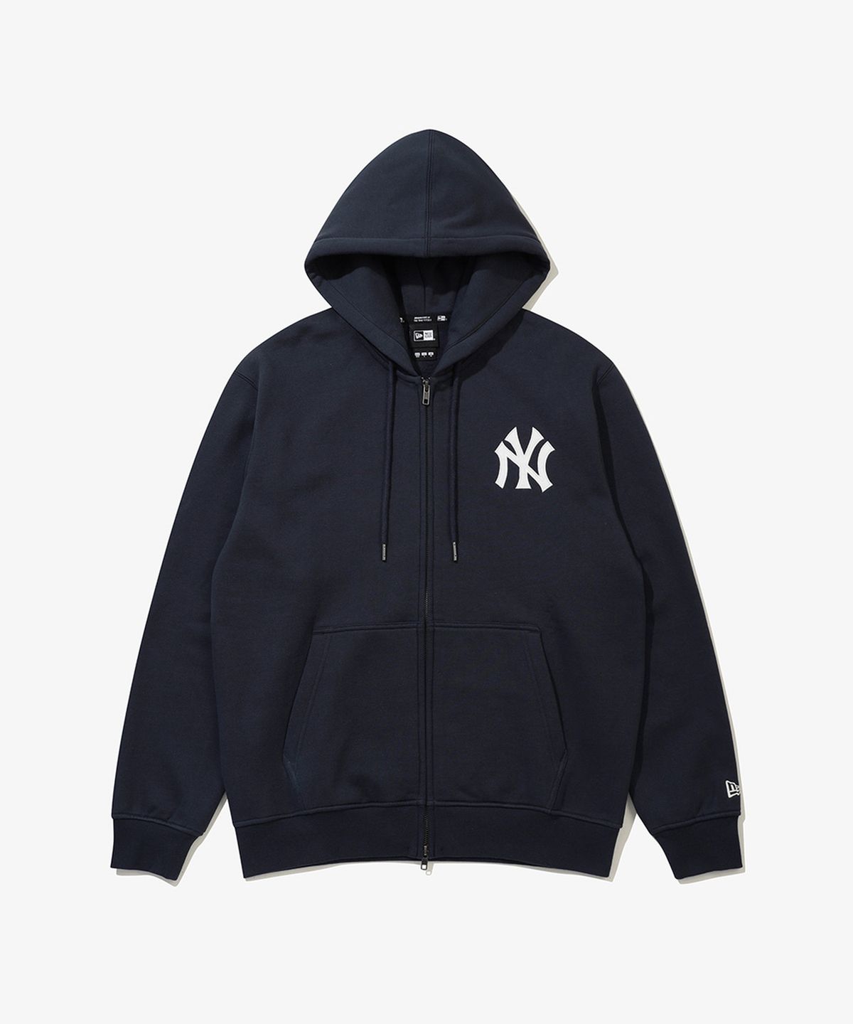뉴에라(NEW ERA) (기모) MLB 쿠퍼스 타운 뉴욕 양키스 월드 시리즈 후드 집업 팀 네이비 15357966