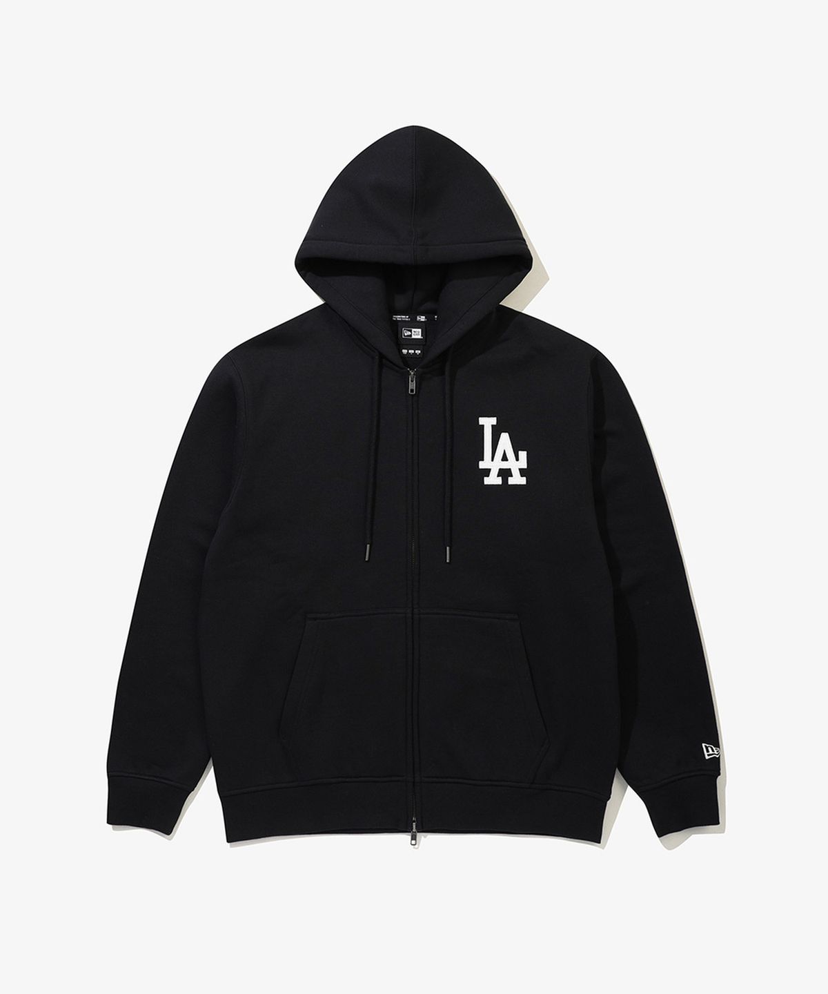 뉴에라(NEW ERA) (기모) MLB 쿠퍼스 타운 LA 다저스 월드 시리즈 후드 집업 블랙 15357967