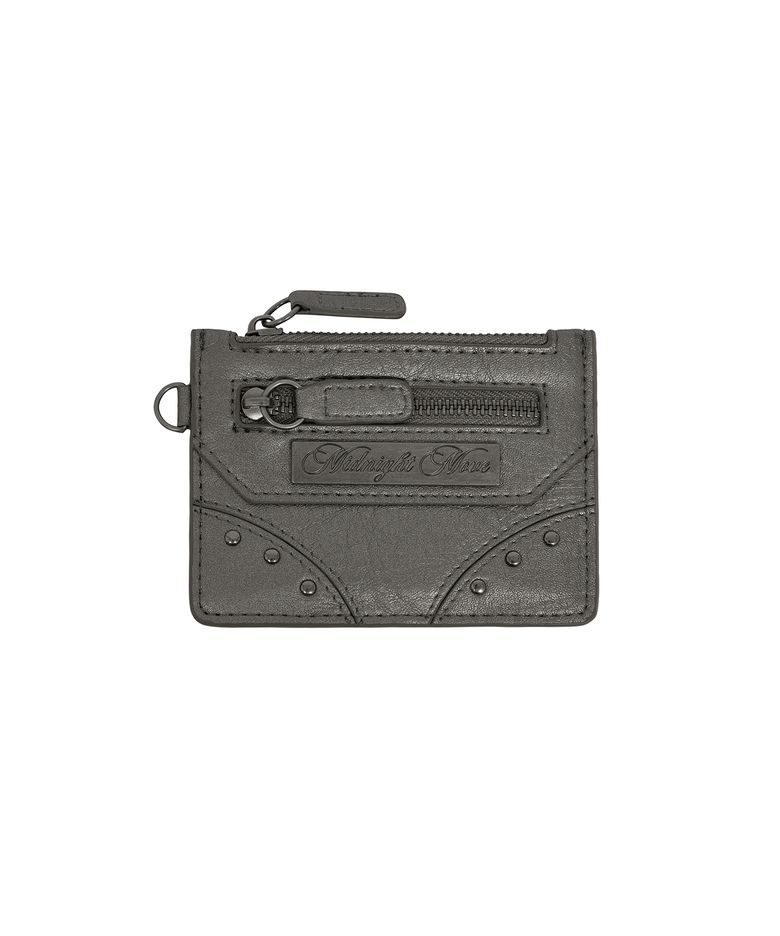 mt label card wallet (grey)