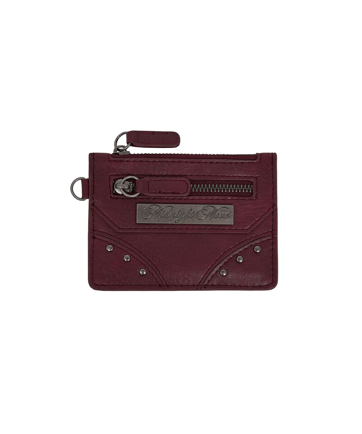 미드나잇 무브(MIDNIGHT MOVE) mt label card wallet (wine)