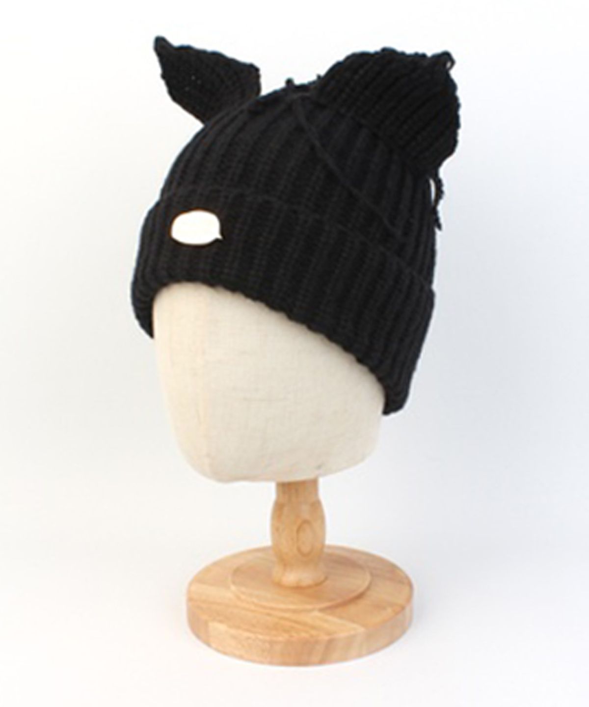 유니버셜 케미스트리(UNIVERSAL CHEMISTRY) Vintage Fox Black Beanie 고양이비니