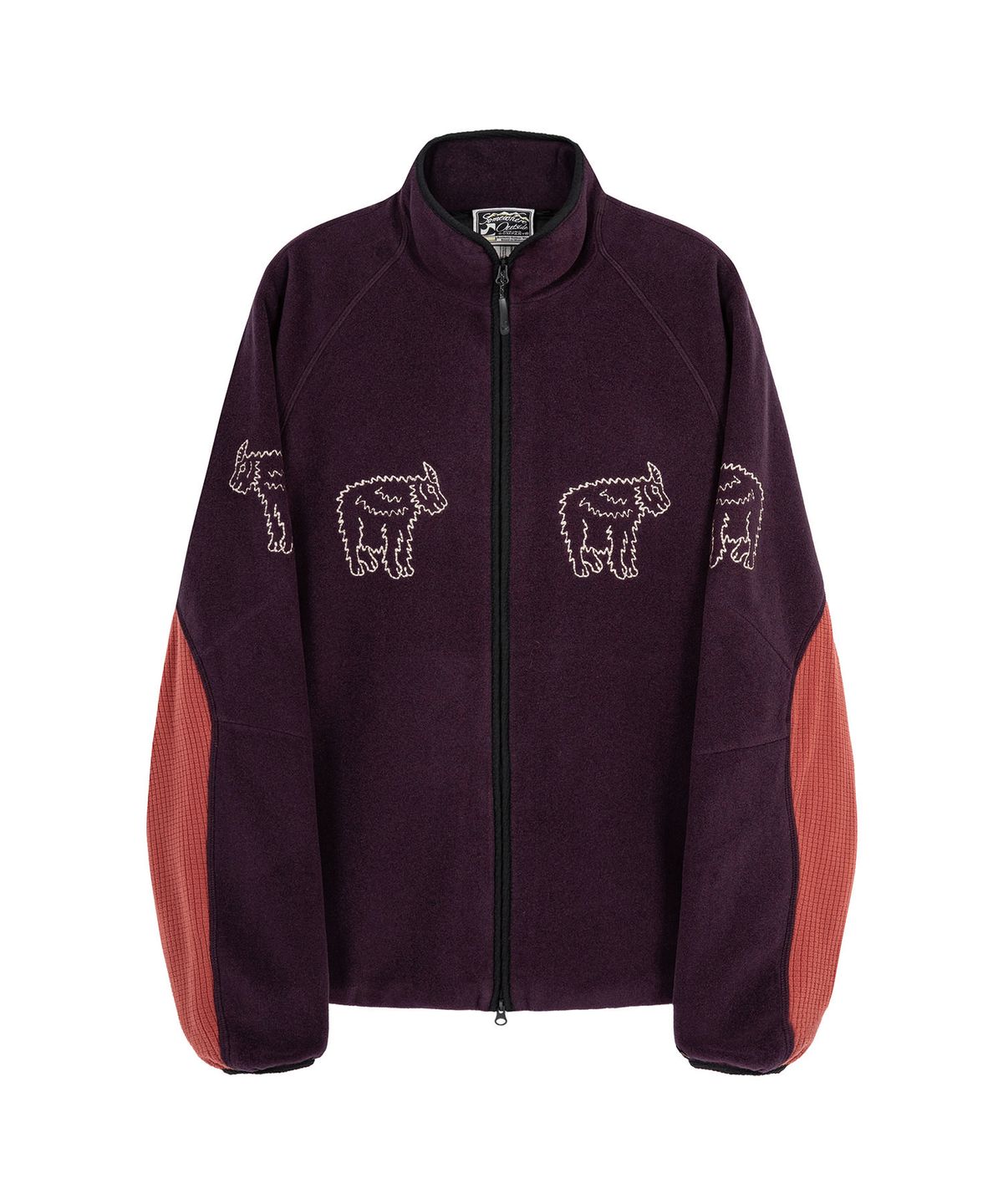 썸웨어 아웃사이드 하이킹 컴퍼니(SOMEWHERE OUTSIDE HIKING COMPANY) 마운틴 고트 폴라텍 플리스 재킷_D/PURPLE