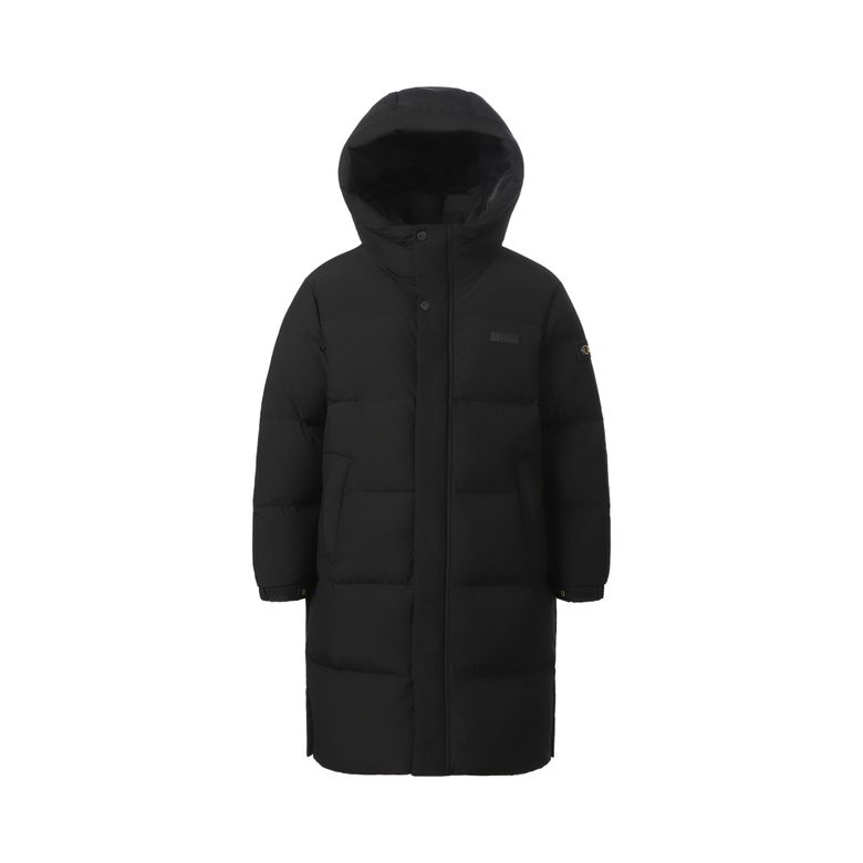 K264UDW960 카이만 롱 구스 다운 점퍼 CARBON BLACK