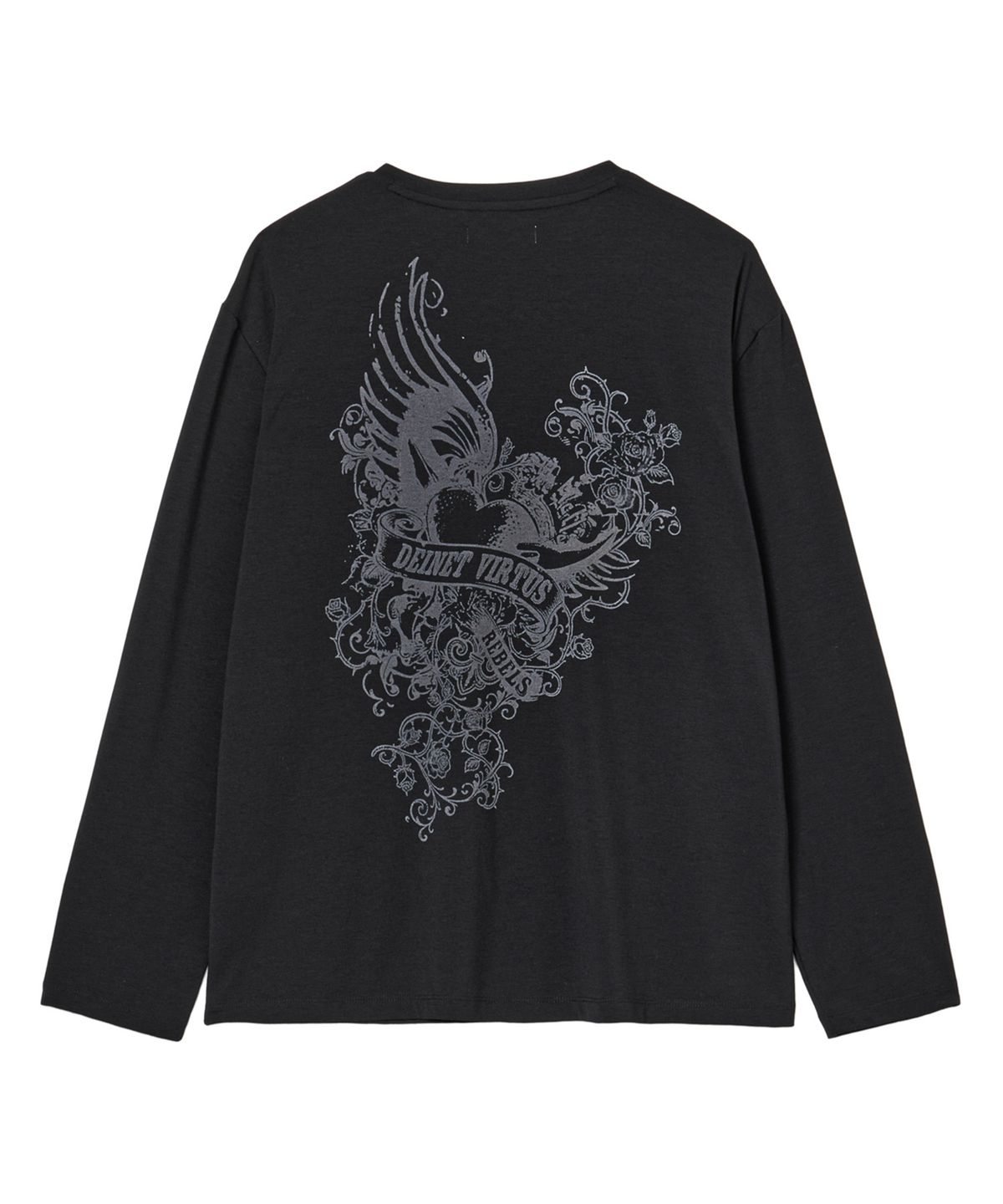 다이닛(DEINET) Y2K COLLAGE T-SHIRT IN BLACK