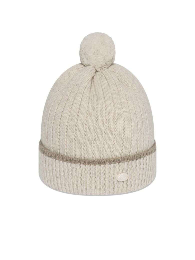 방울 니트 BEANIE_OATMEAL_KWW26C63OM