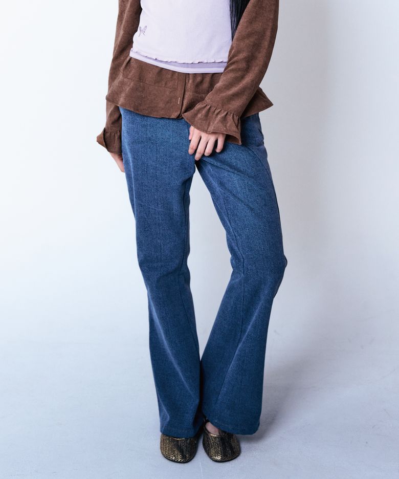 Wave Bootcut Pants Medium wash jeans