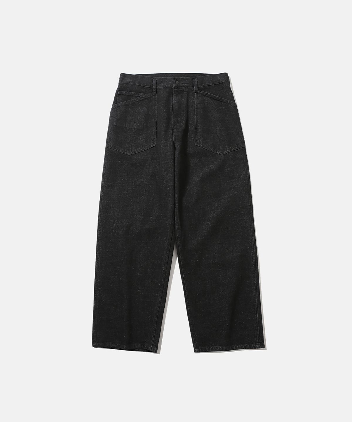 모이프(MOIF) [AW26] WIDE M35 DENIM PANTS / WASHED BLACK