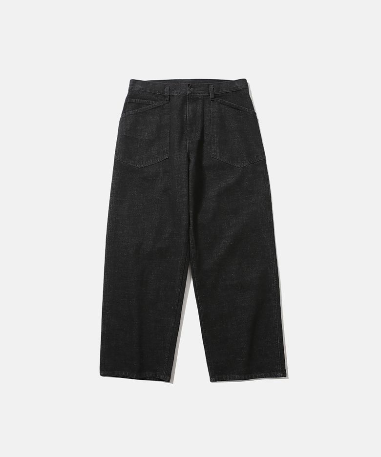 [AW26] WIDE M35 DENIM PANTS / WASHED BLACK