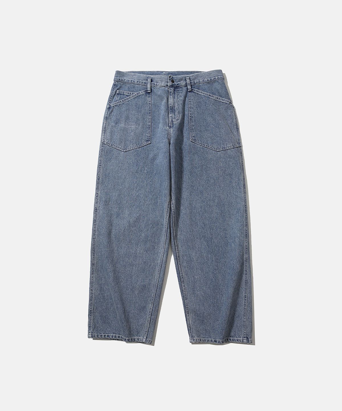 모이프(MOIF) [AW26] WIDE M35 DENIM PANTS / BLEACHED INDIGO