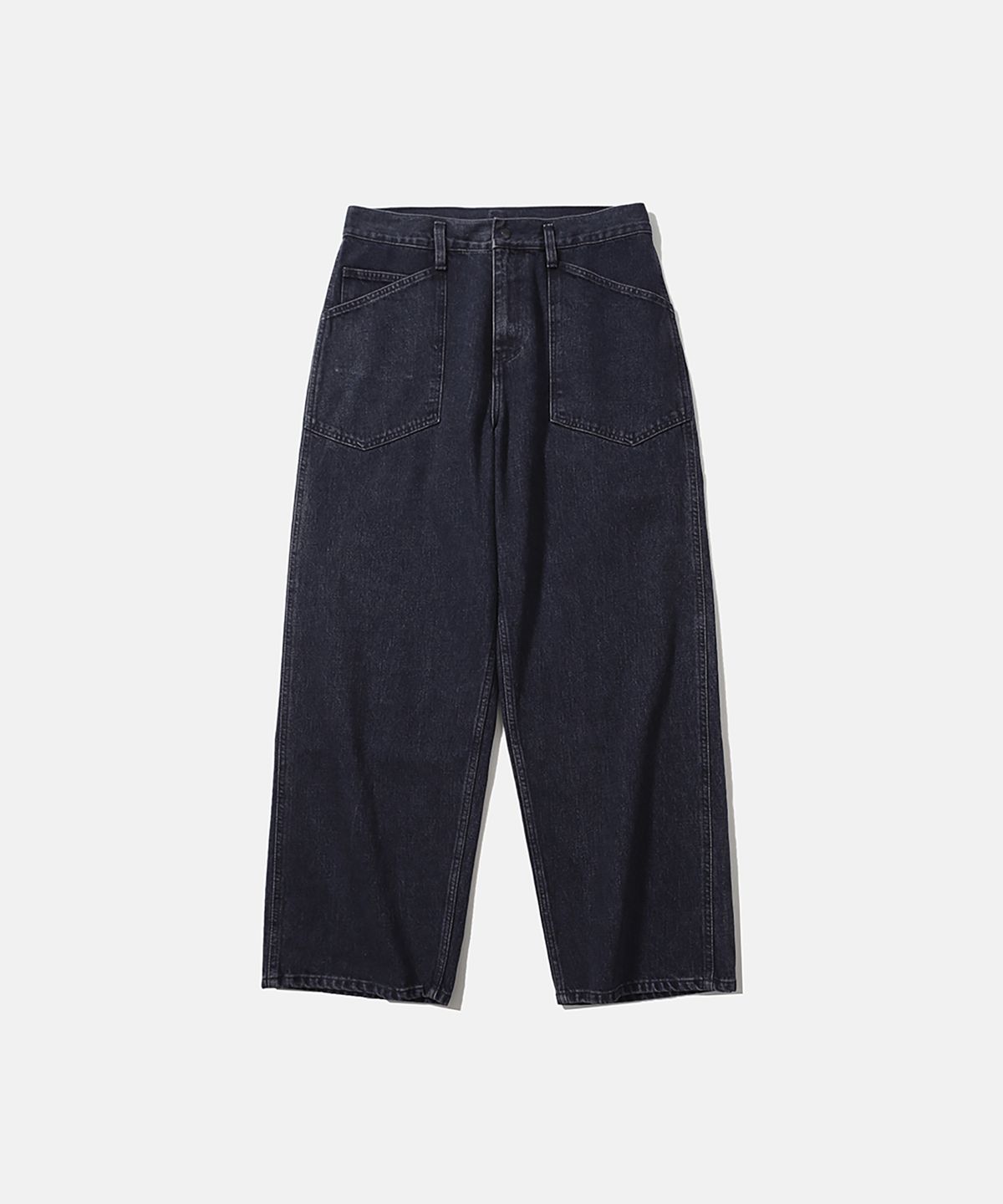 모이프(MOIF) [AW26] WIDE M35 DENIM PANTS / WASHED INDIGO