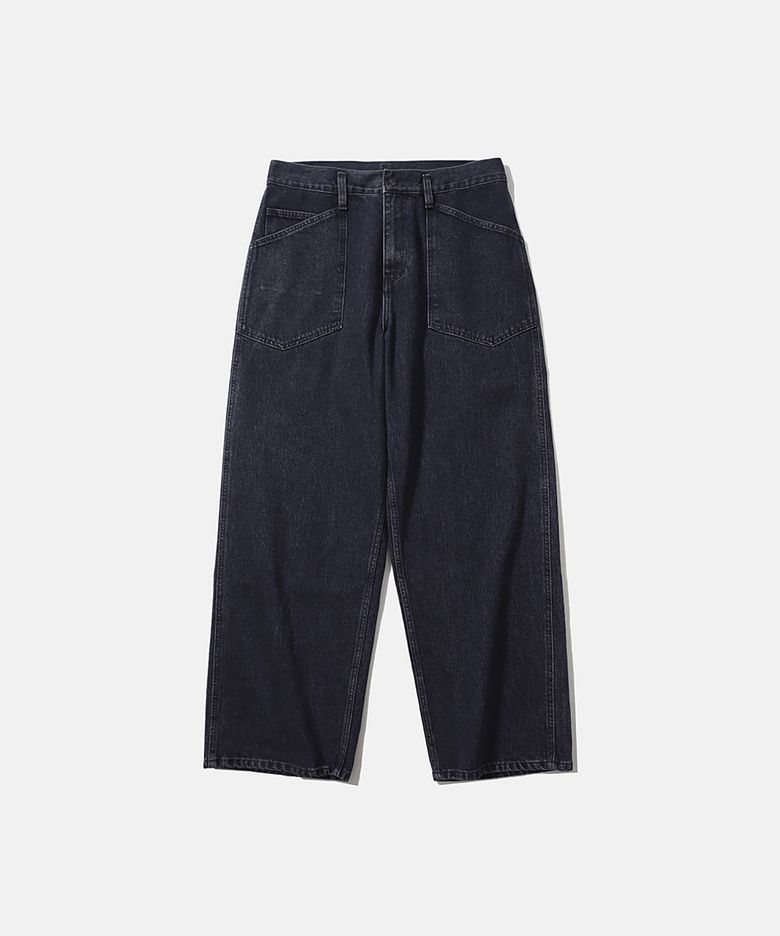 [AW26] WIDE M35 DENIM PANTS / WASHED INDIGO