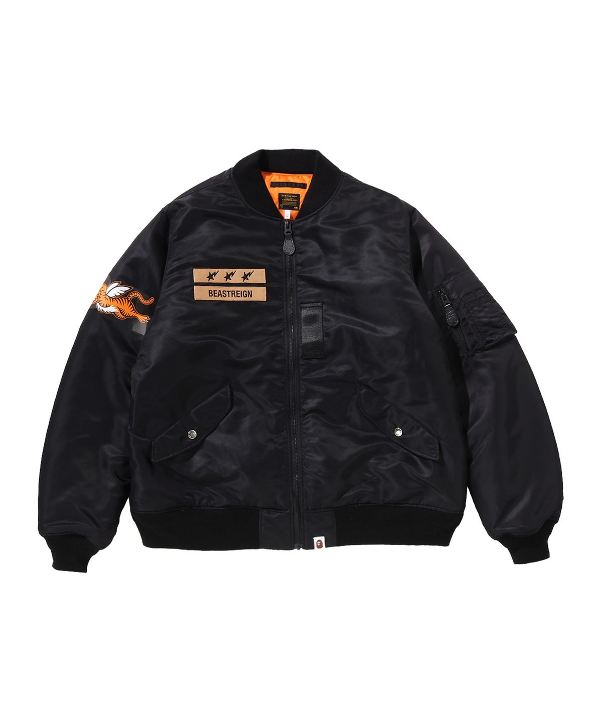 베이프(BAPE) 퍼스트 카모 봄버 자켓(M) BLACK