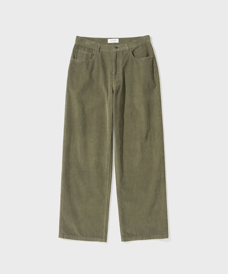 CORD 5P PANTS (KHAKI)
