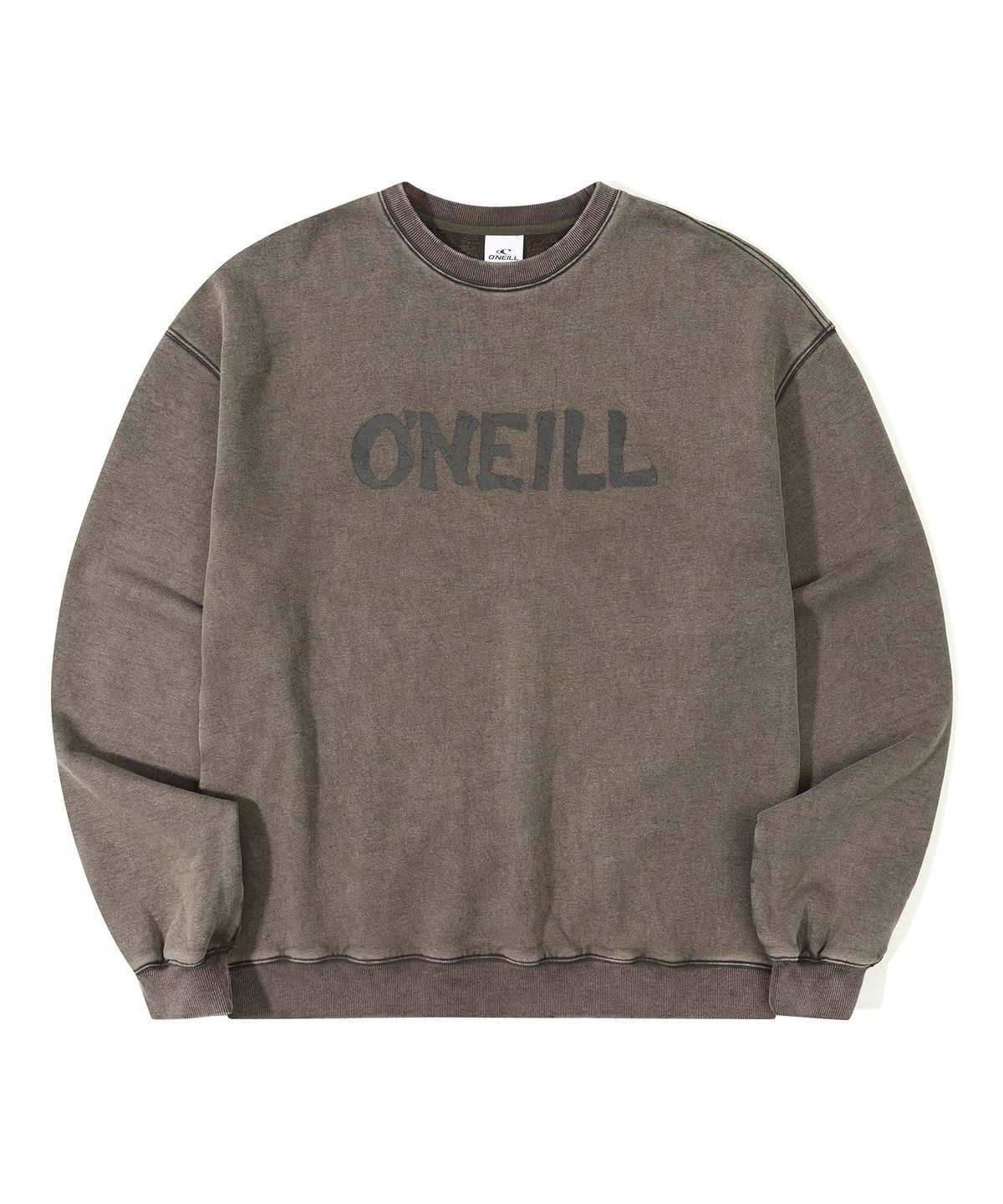 오닐(ONEILL) 빈티지 워시드 맨투맨_차콜