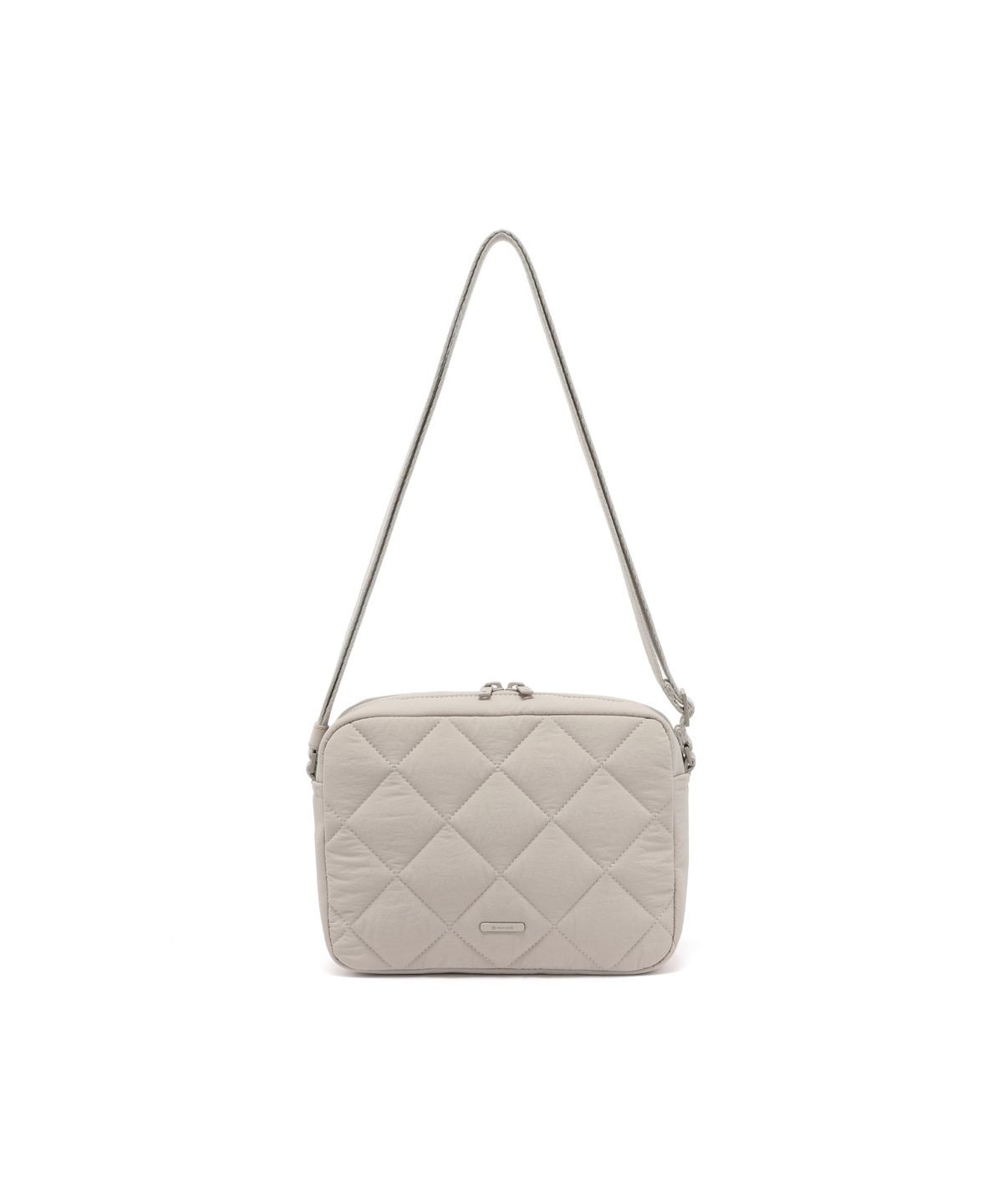 스노우피크 어패럴(SNOWPEAK APPAREL) 랜드 프리마로프트 퀼트 크로스백 2L (S26WWGCB52) Light Beige