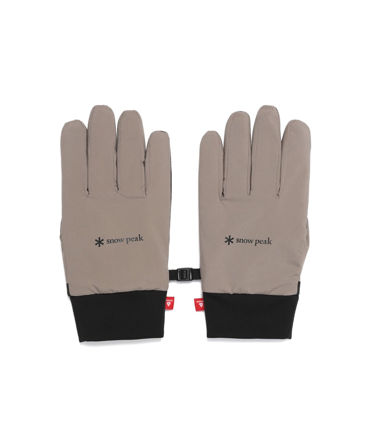 스노우피크 어패럴(SNOWPEAK APPAREL) 티타닉 프리마로프트 장갑 (S26WUTGL04) Tan Gray