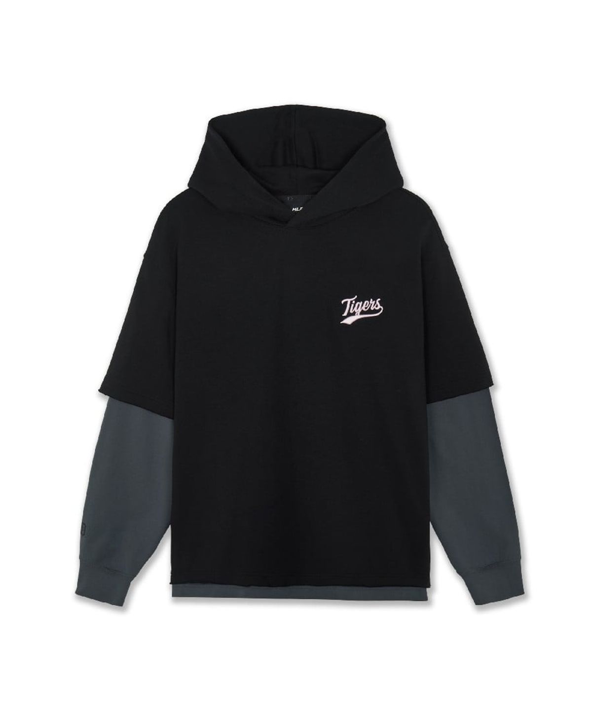 엠엘비(MLB) 베이직 스트릿 레이어드 후드티 DET (Black)