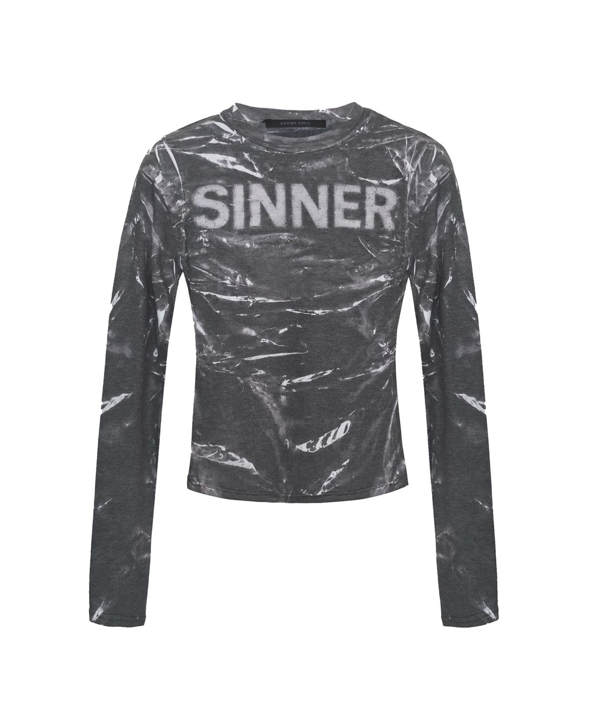 도그마 엑스(DOGMA EHKS) TROMPE-LŒIL SINNER LONG SLEEVE BLACK