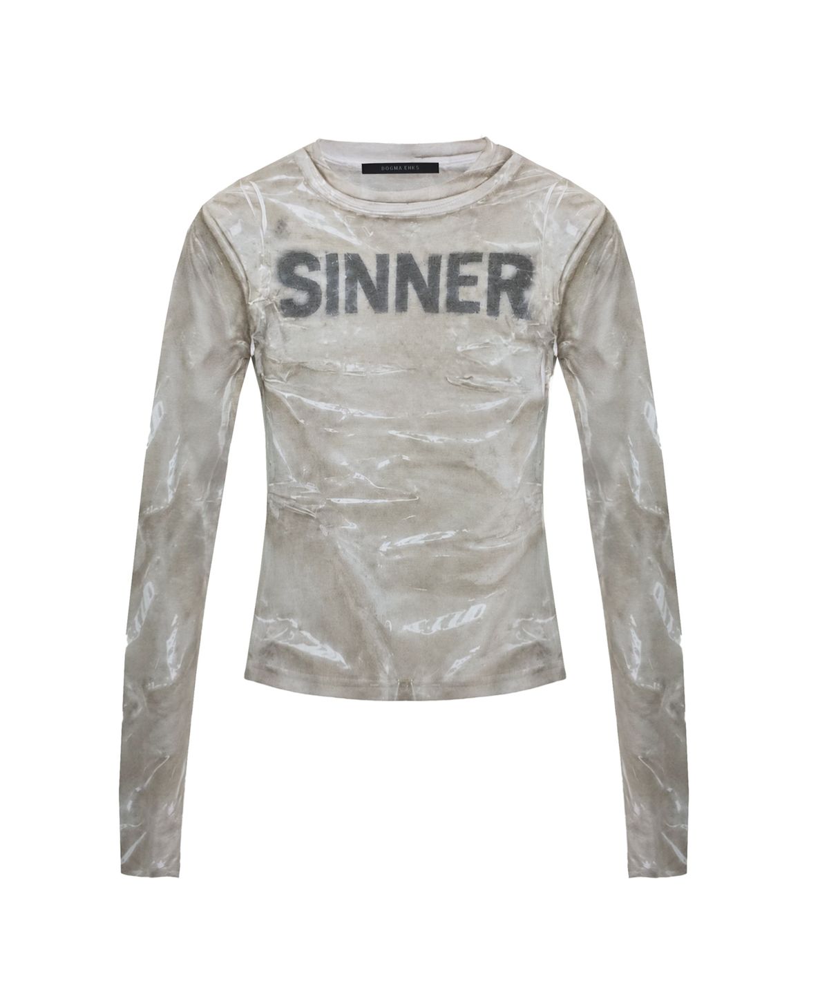 도그마 엑스(DOGMA EHKS) TROMPE-LŒIL SINNER LONG SLEEVE BEIGE