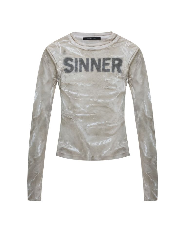 TROMPE-L'ŒIL SINNER LONG SLEEVE BEIGE