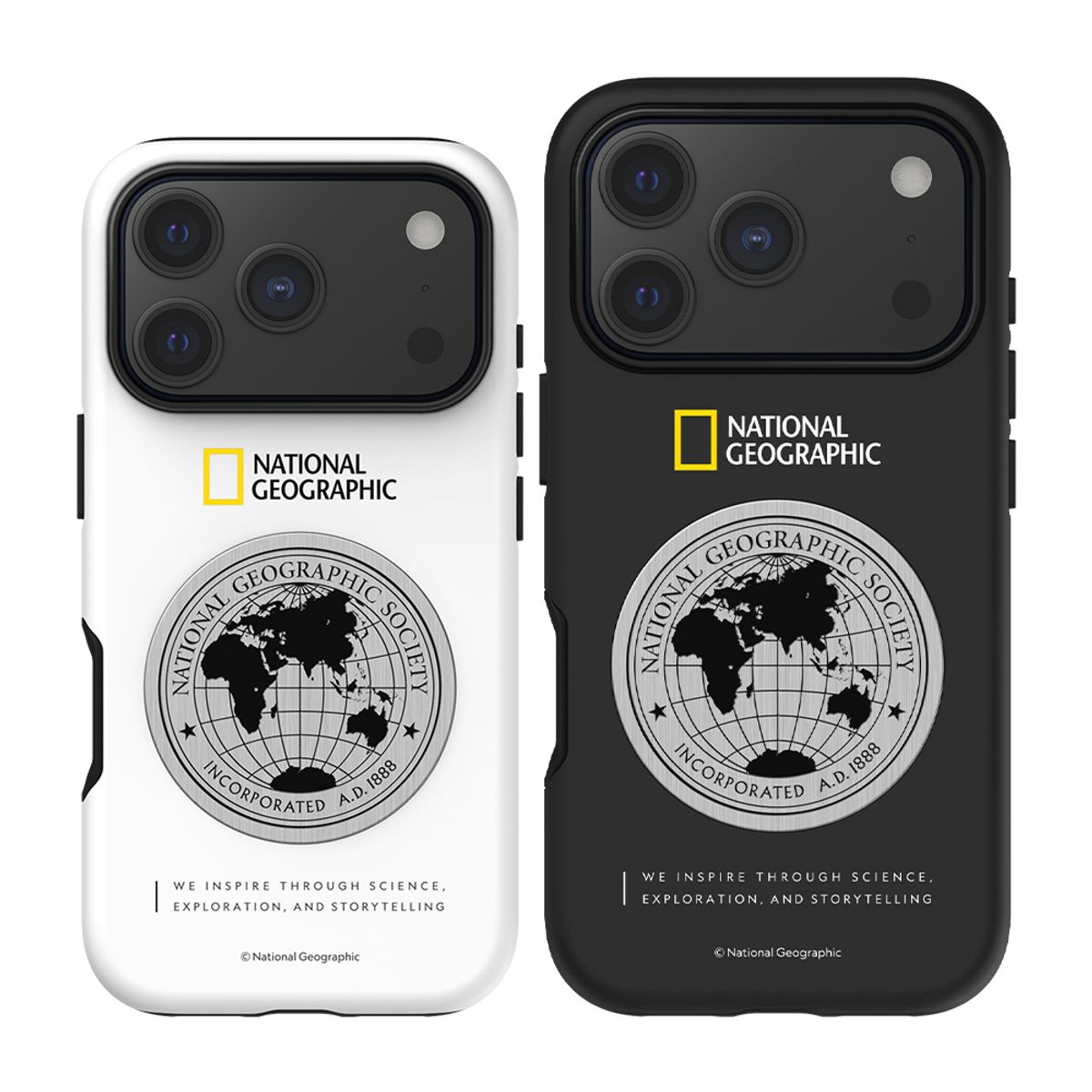 내셔널지오그래픽 모바일(NATIONAL GEOGRAPHIC MOBILE) 아이폰18 프로 프로맥스 메탈데코 하드쉘 케이스
