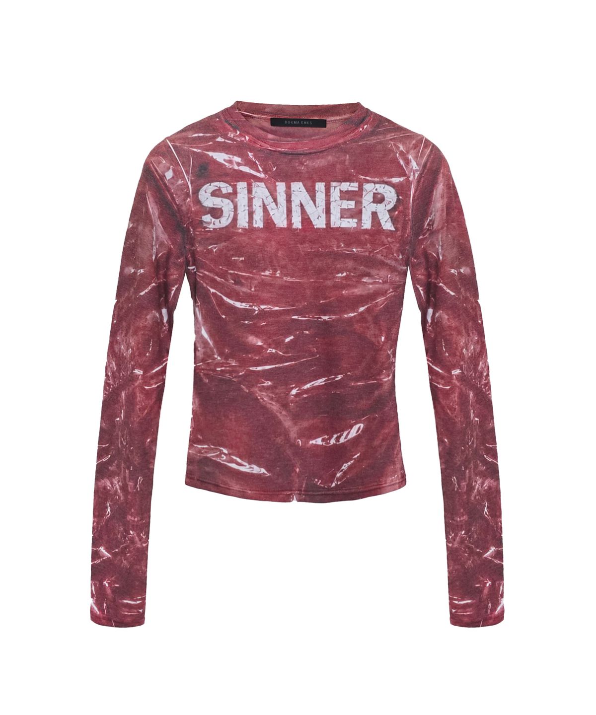 도그마 엑스(DOGMA EHKS) TROMPE-LŒIL SINNER LONG SLEEVE RED