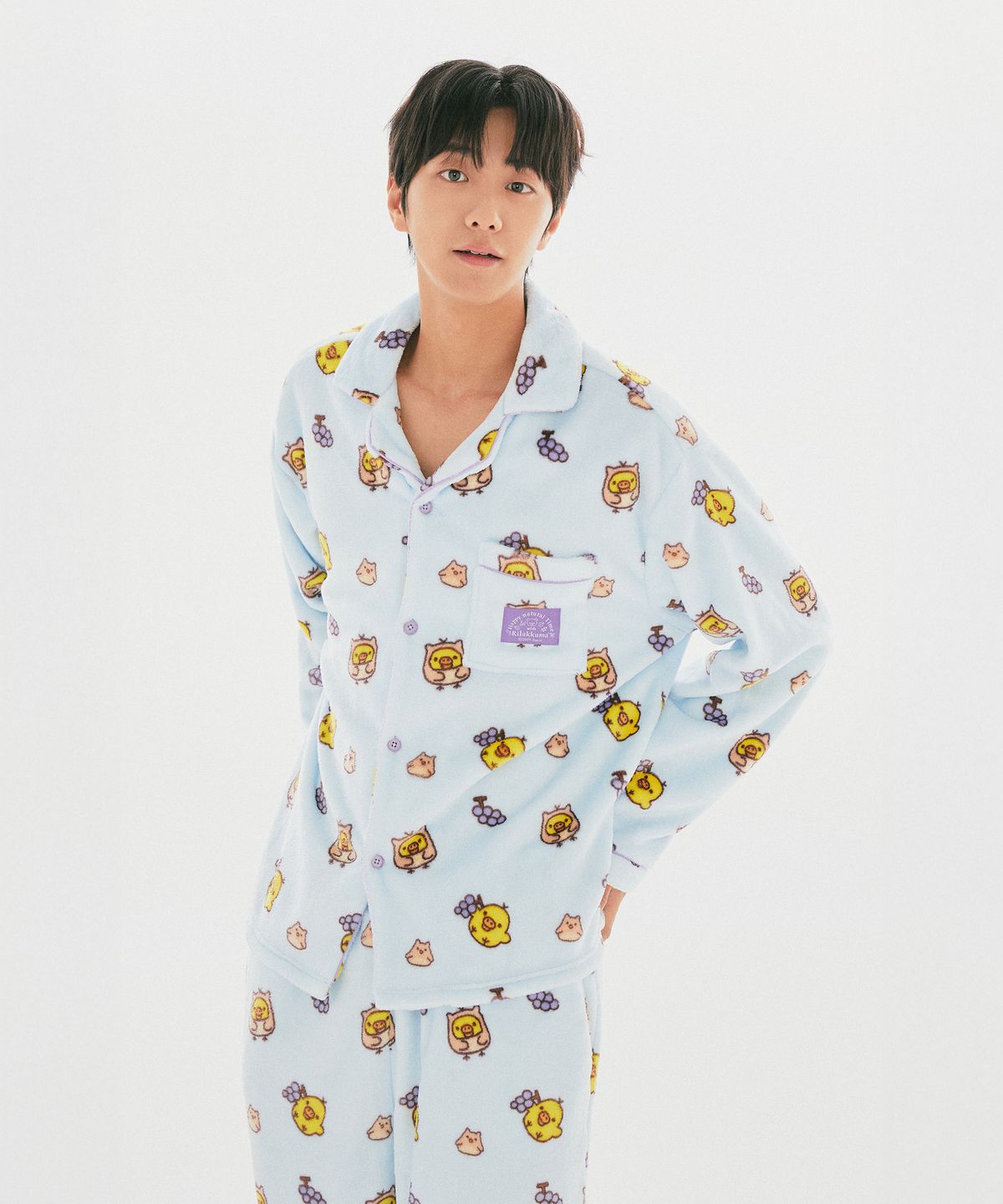 스파오(SPAO) [리락쿠마] 수면 파자마(Light Blue)_SPPPG4VU11