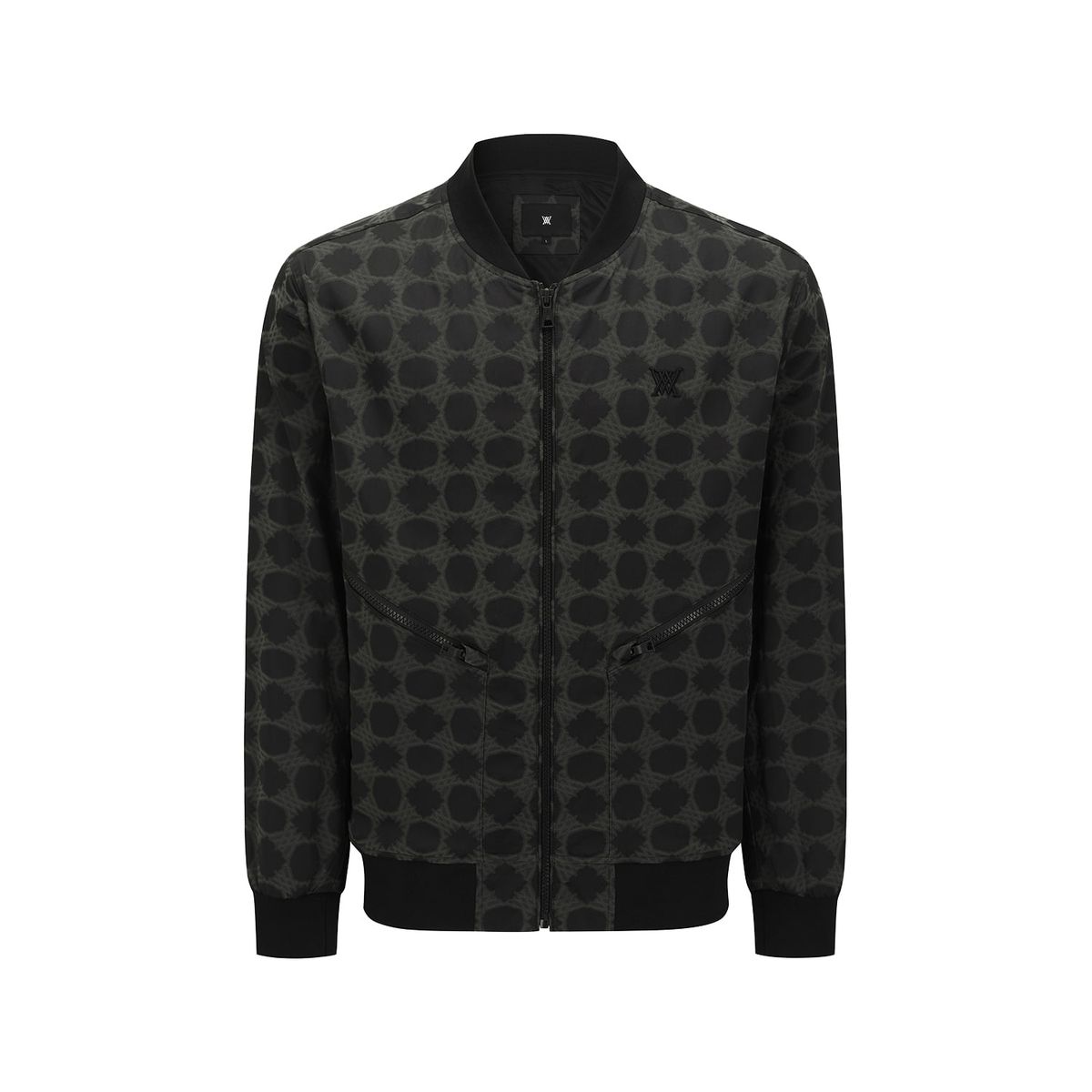 어뉴골프(ANEW GOLF) MEN LOGO REPEAT PATTERN ACTION JACKET