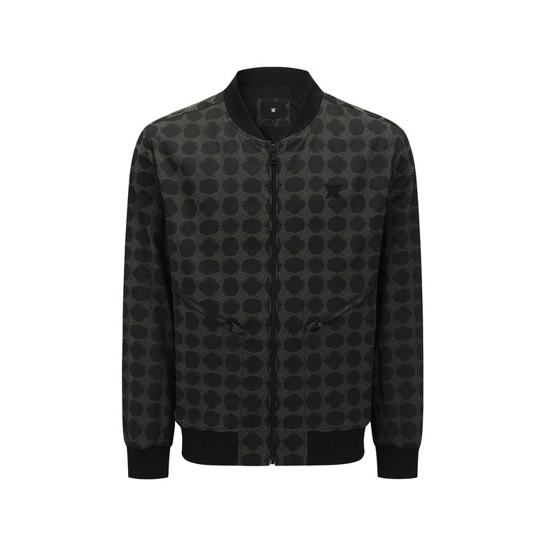 MEN LOGO REPEAT PATTERN ACTION JACKET