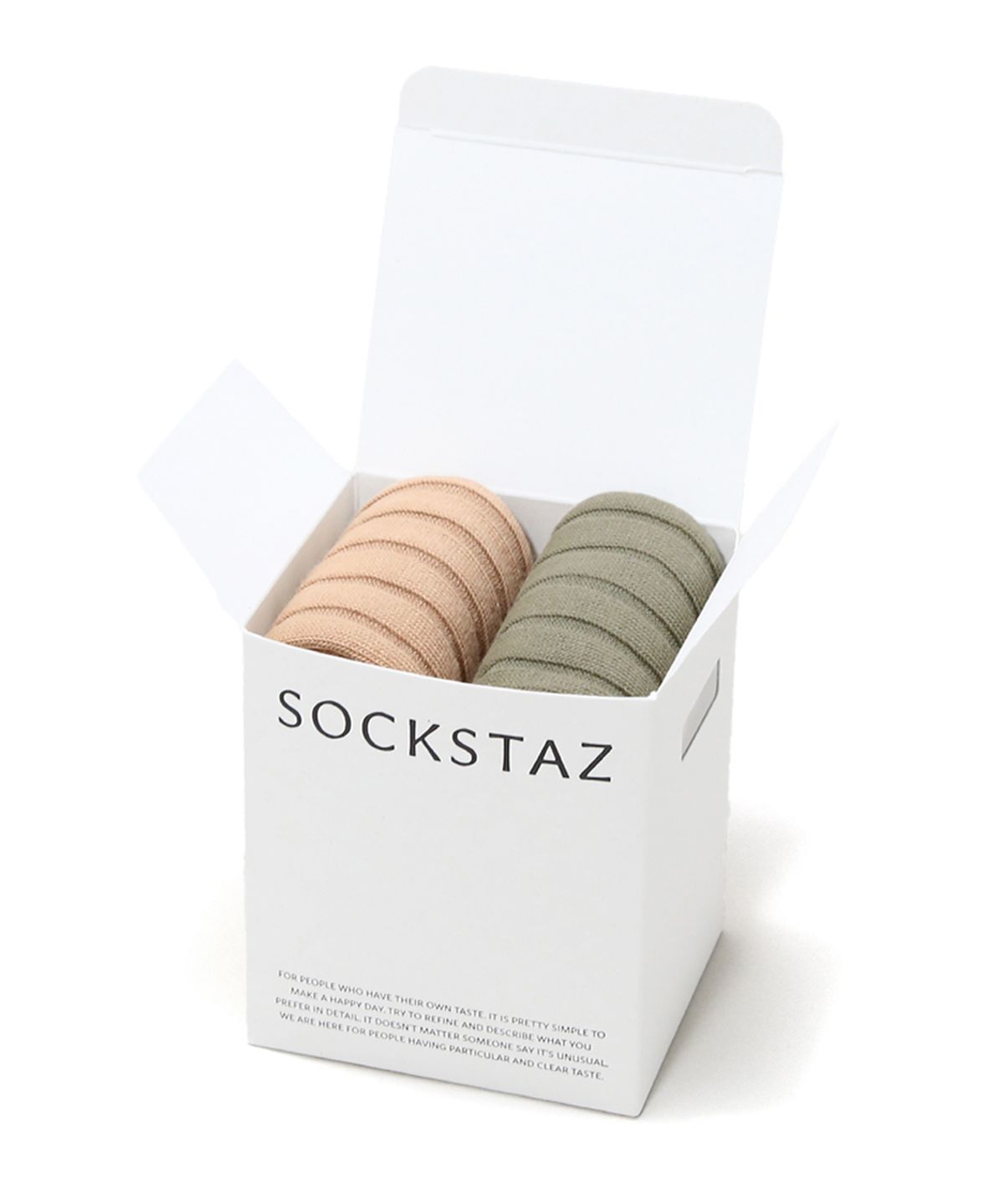삭스타즈(SOCKSTAZ) STG083 NORU Rib 2P 기프트세트 B