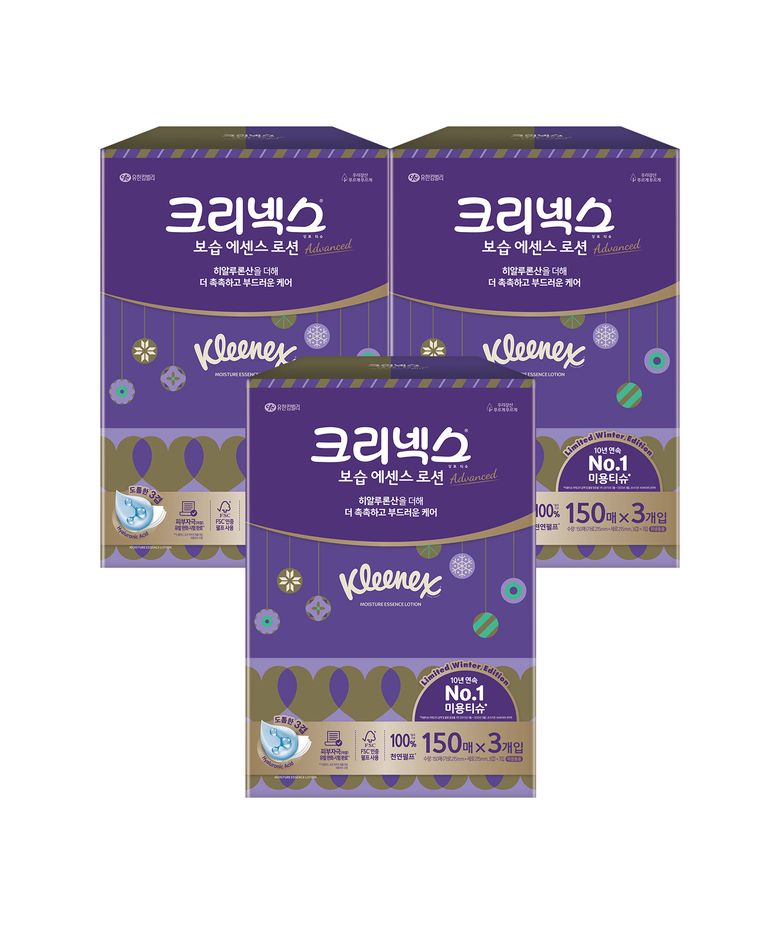 보습 에센스로션 AV 프리미엄 각티슈 150매X3개입X3개