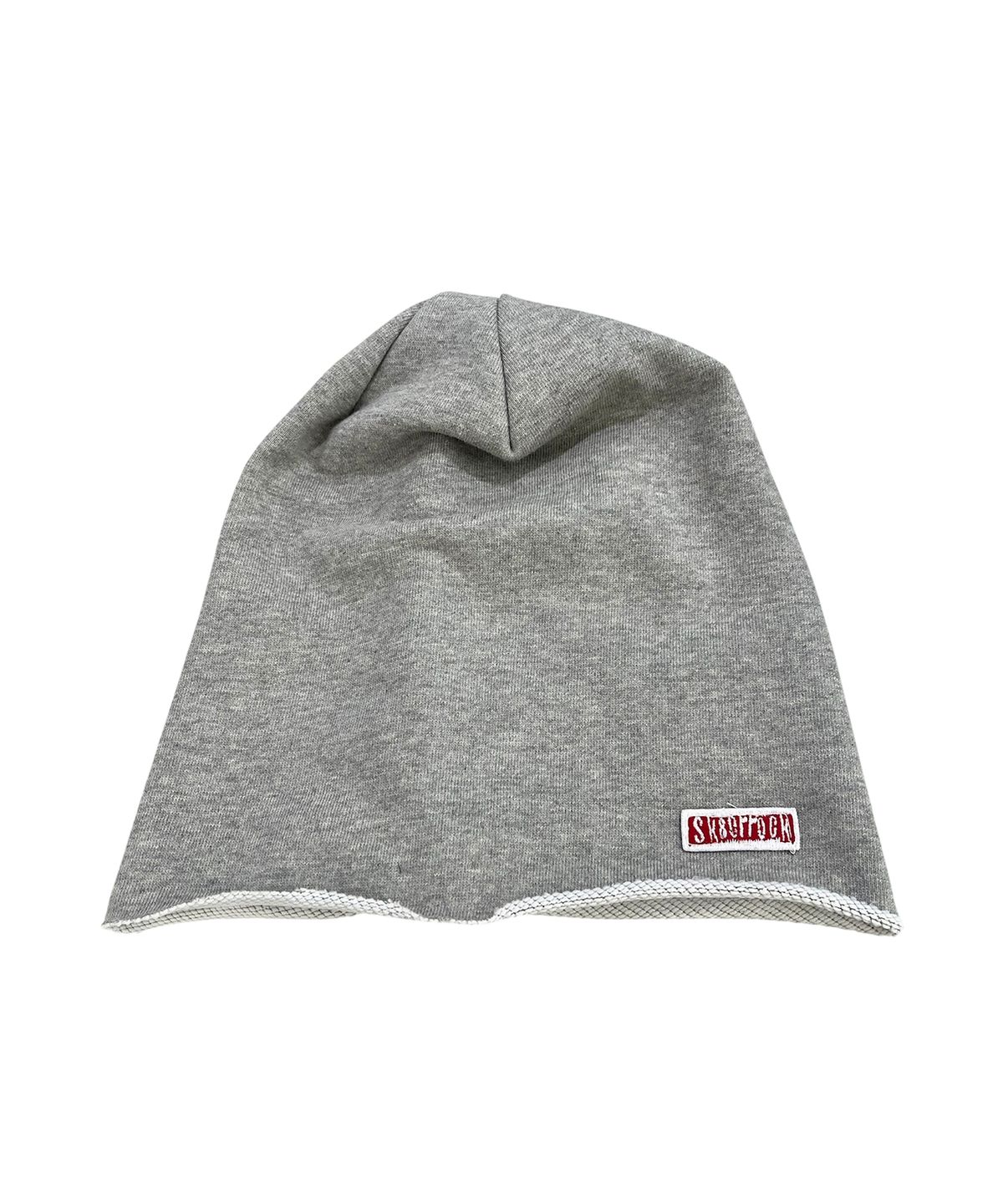 스케이터락(SK8ER ROCK) Raw Edge Jersey Beanie (melange gray)
