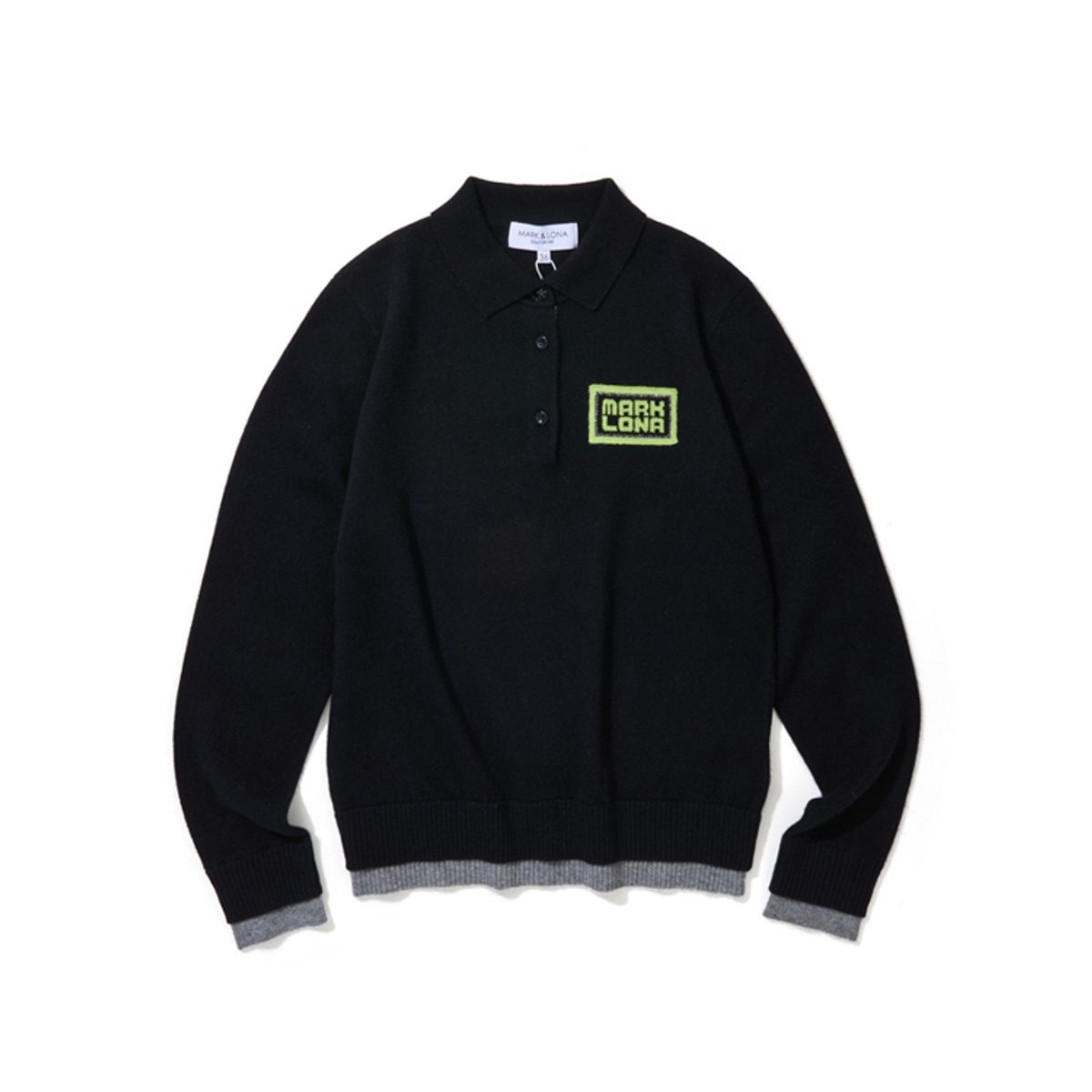 마크앤로나(MARK&LONA) W GENERAL CASHMERE KNIT POLO LS3IB85F
