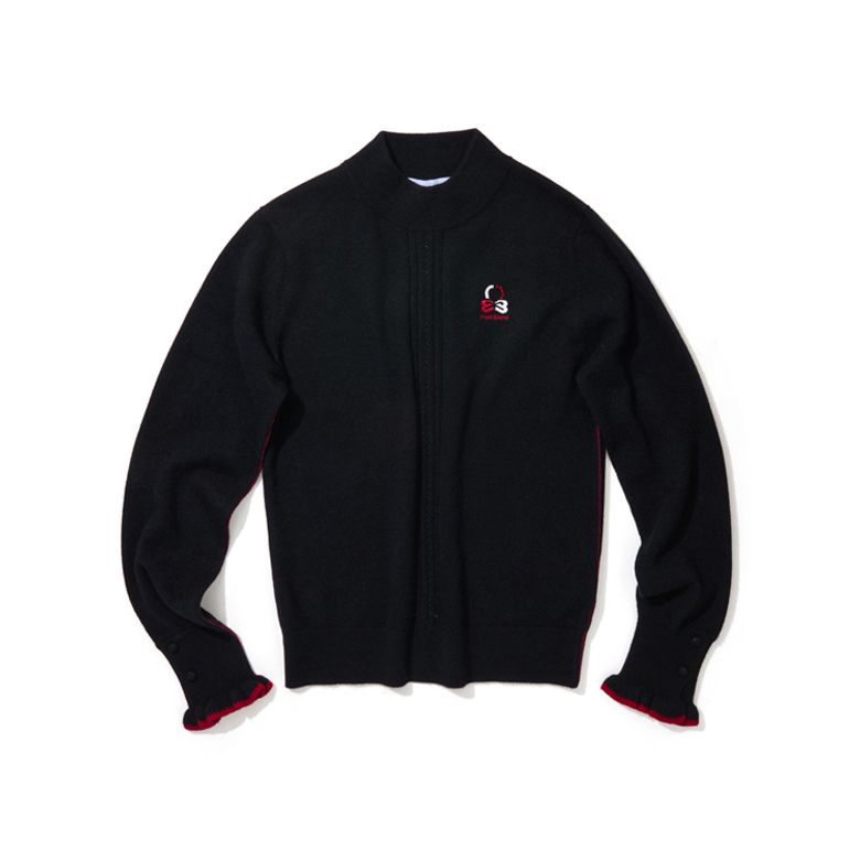 W GENERAL HALF TURTLENECK PULLOVER LS3IB83F