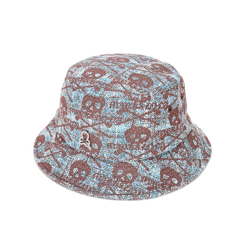 U GN SKULL JQD PATTERN BUCKET HAT LS3YJ14U