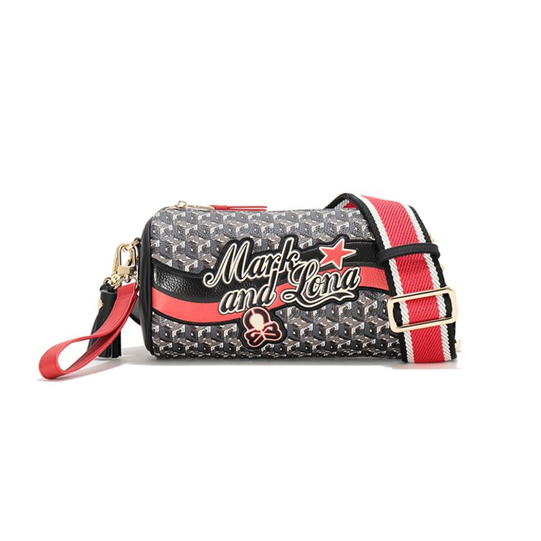 U GN GEOMETRIC PATTERN SHOULDER BAG LS3ZO13U