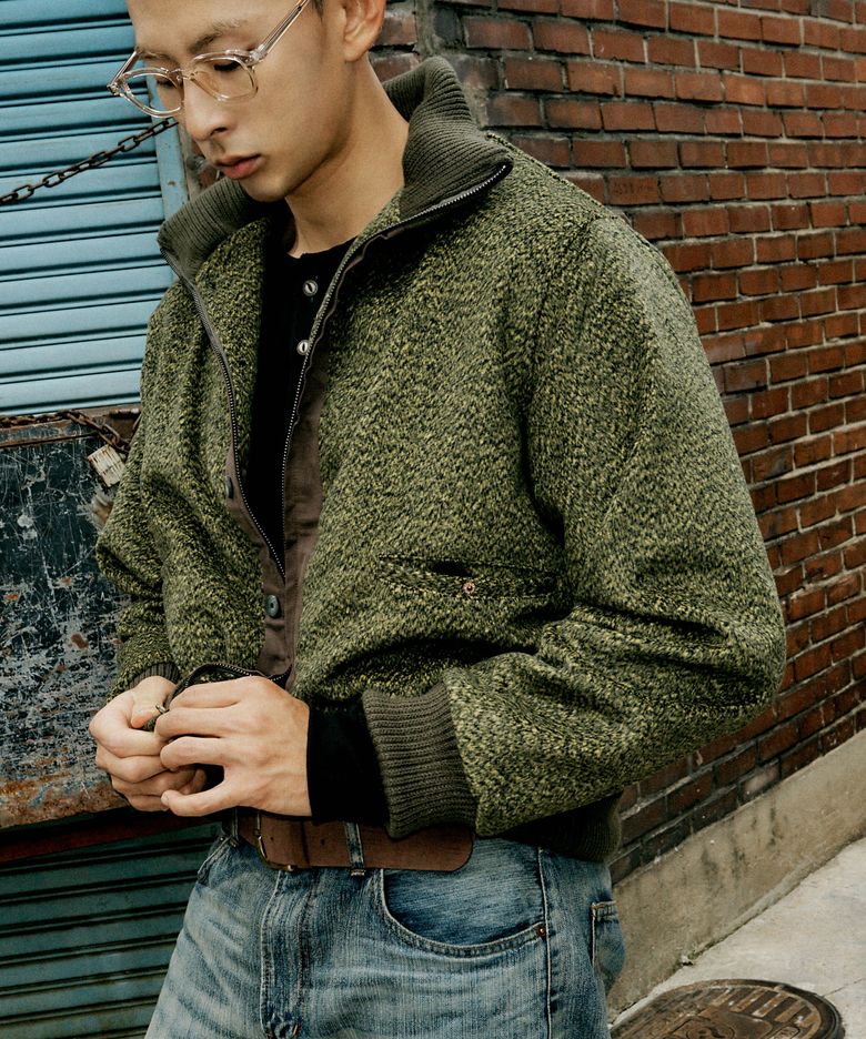 greenary blouson