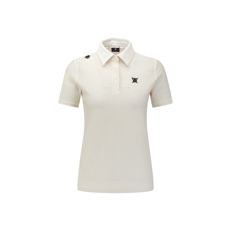 WOMEN WAVE TEXTURED TRANSITION SHORT SLEEVE T-SHIRT_CR
