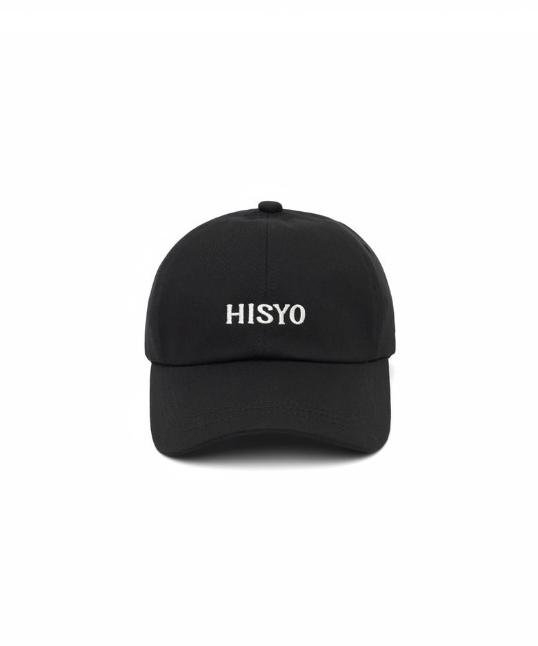 HISYO Logo Cotton Ball Cap - Black