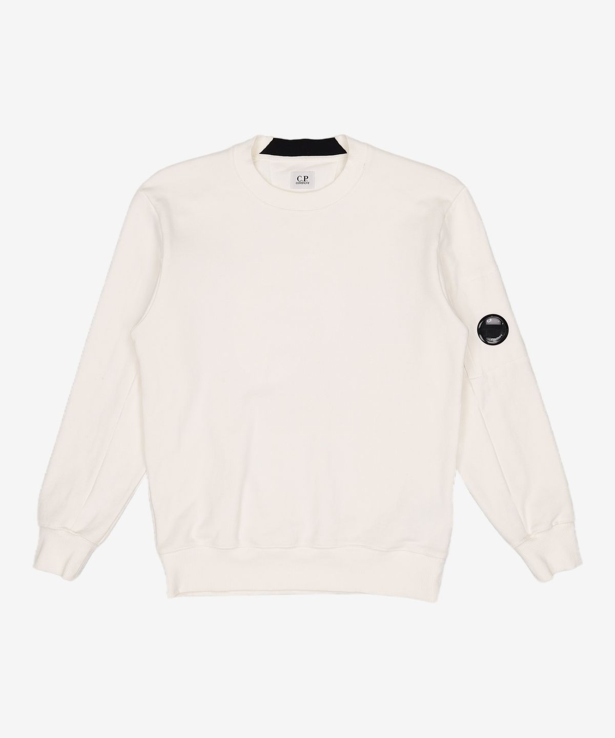 씨피 컴퍼니(CP Company) 남성 렌즈 와펜 디아고날 레이즈드 플리스 맨투맨 90