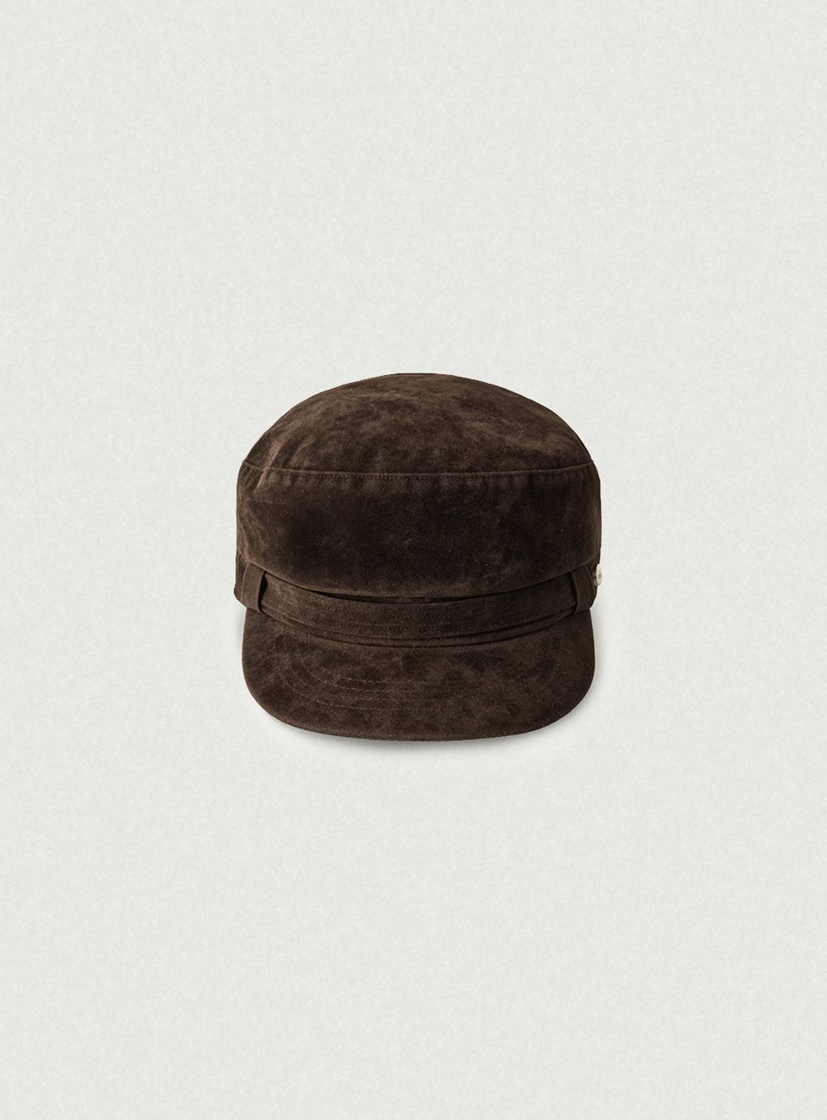 더바넷(THEBARNNET) Anna Suede Hunting Cap_Brown