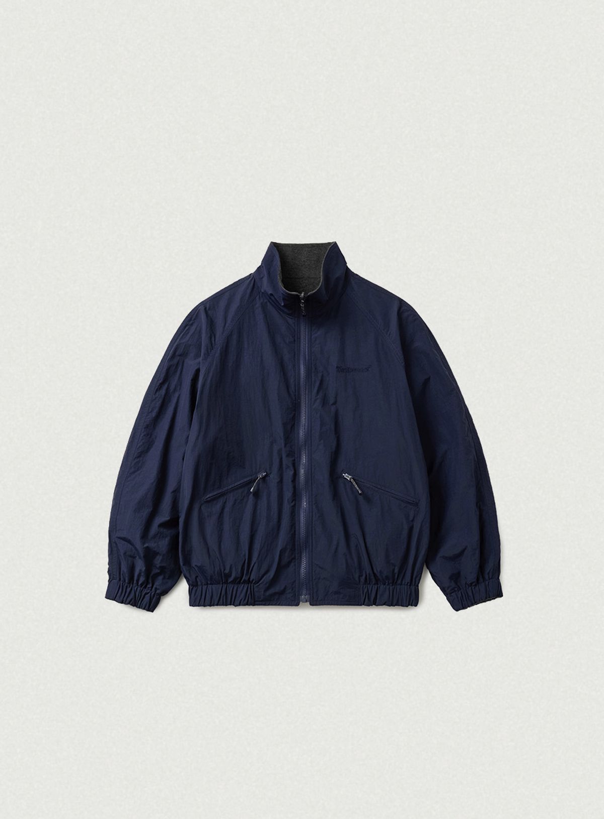 더바넷(THEBARNNET) Luva Reversible Fleece Jacket_Navy