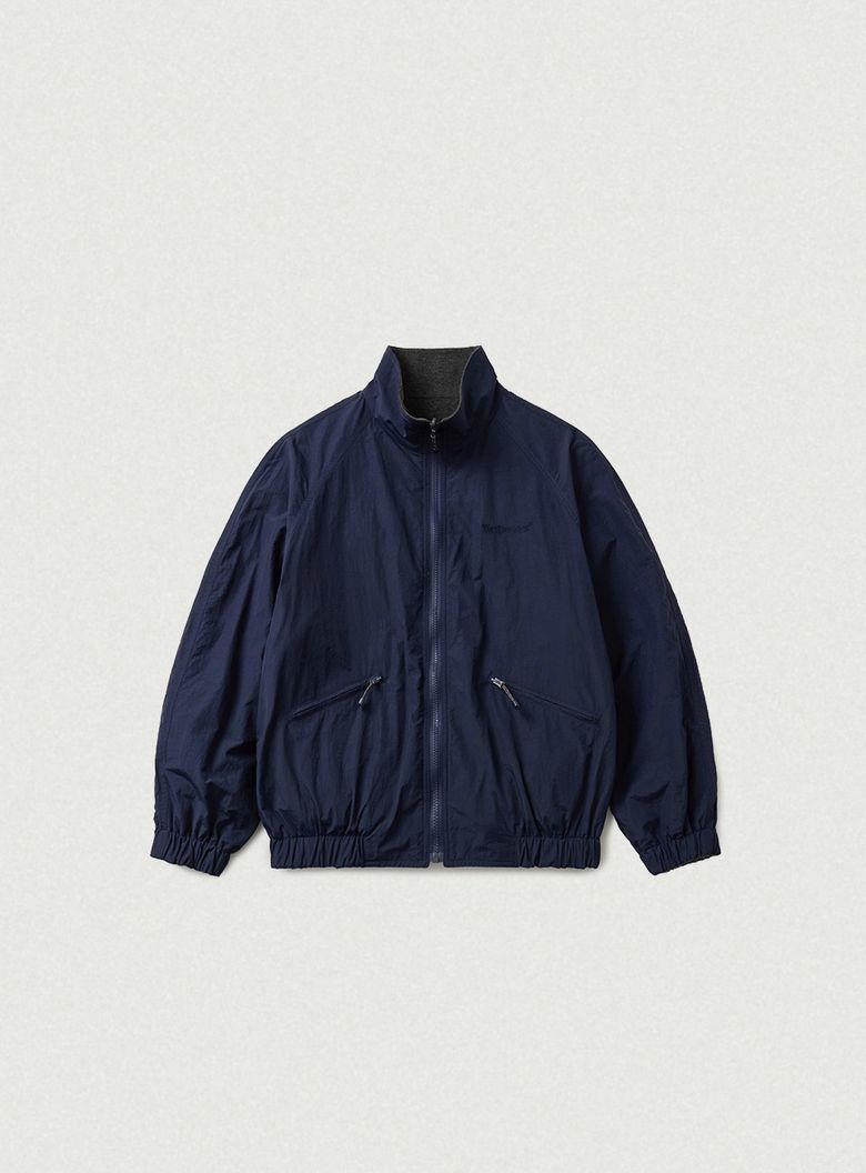 Luva Reversible Fleece Jacket_Navy