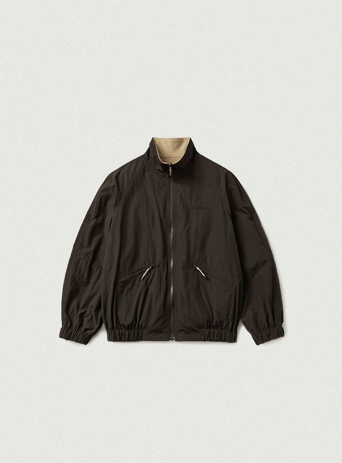 더바넷(THEBARNNET) Luva Reversible Fleece Jacket_Brown